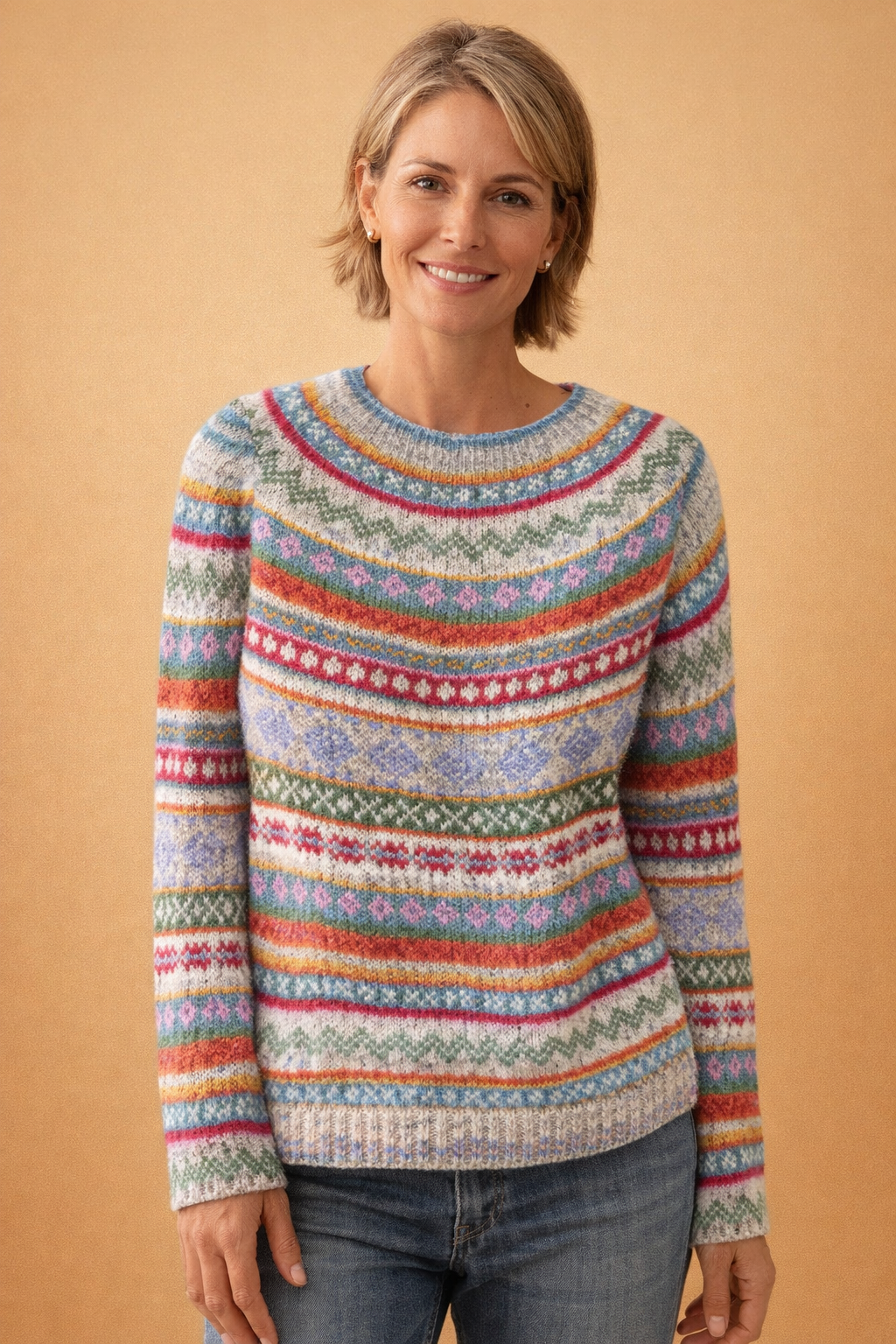 BETTY | Damen Pullover mit eleganter lockerer Passform für Layering