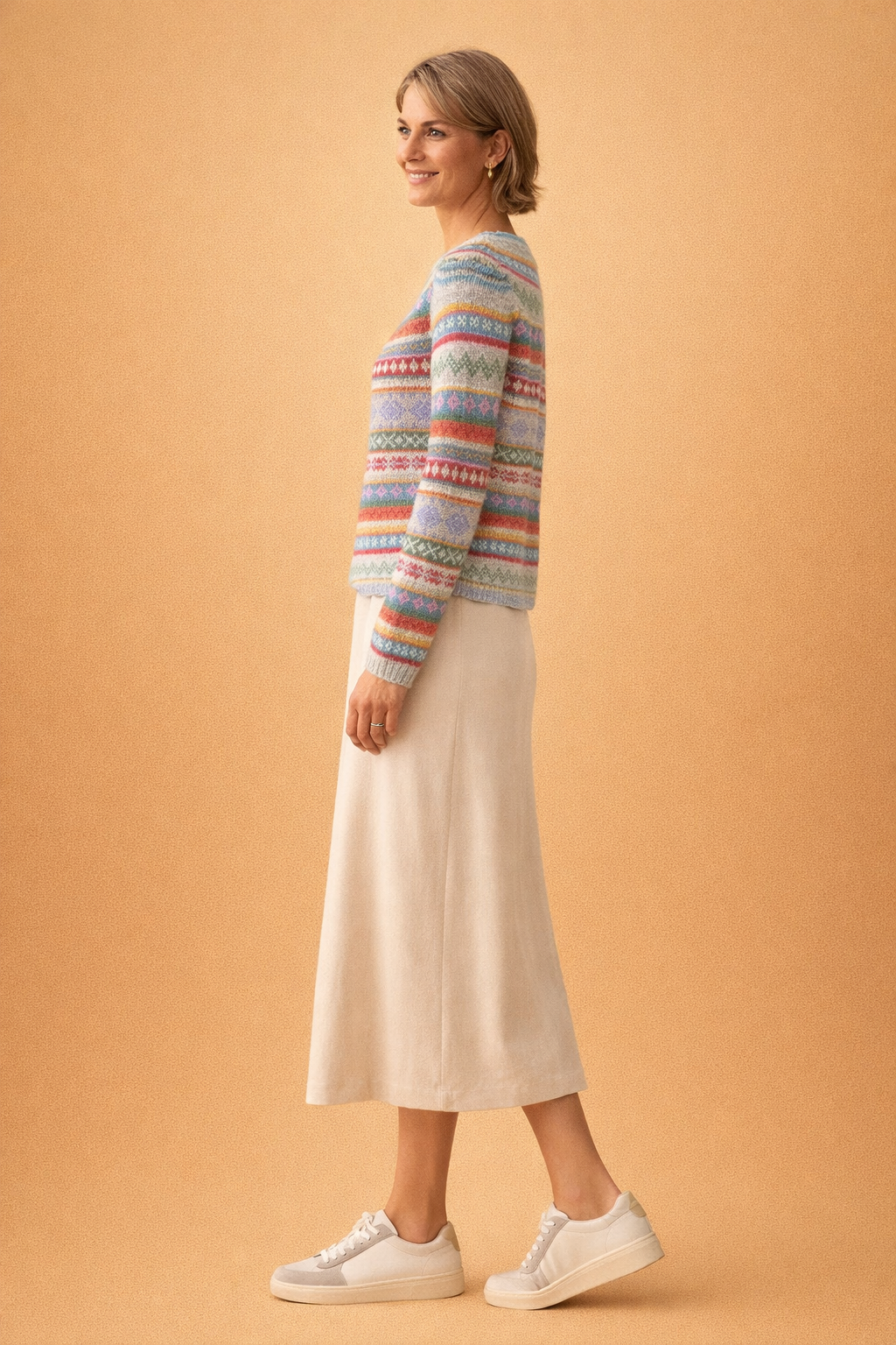 BETTY | Damen Pullover mit eleganter lockerer Passform für Layering