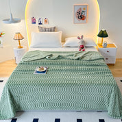 Kuscheldecke für Damen und Herren aus Mikrofaser mit Pebble-Muster, Ultra-weich und Gemütlich 5