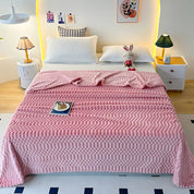 Kuscheldecke für Damen und Herren aus Mikrofaser mit Pebble-Muster, Ultra-weich und Gemütlich 6